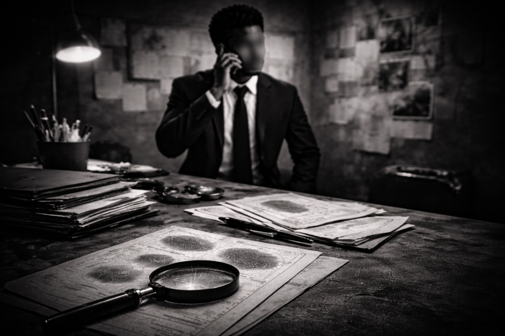 portada contacto evidence brown